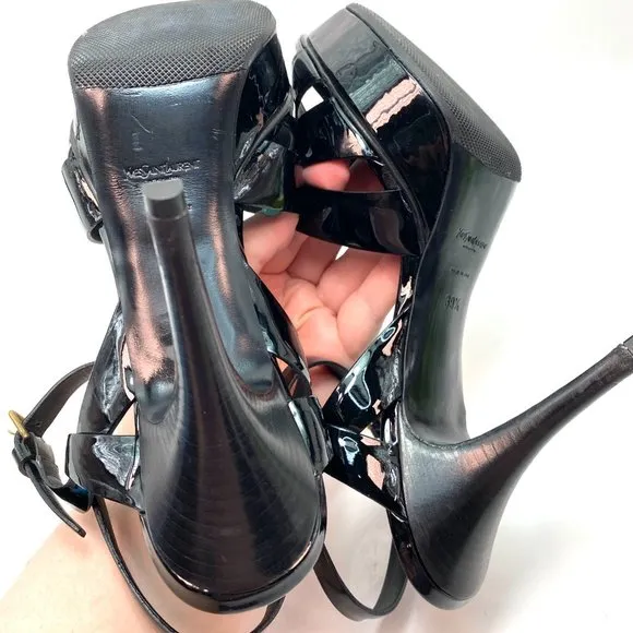 🌷❤️‍🔥SPRING SALE 🔥 FINAL PRICE🌷💥Saint Laurent Tribute Patent Sandal 39.5