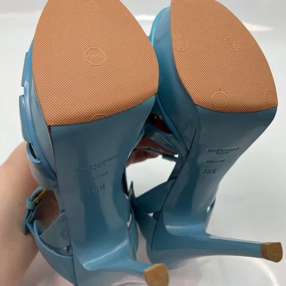 🌷❤️‍🔥SPRING SALE 🔥 FINAL PRICE🌷💥Saint Laurent Tribute Patent Sandals 38.5