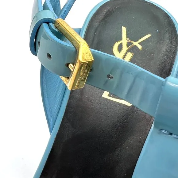 🌷❤️‍🔥SPRING SALE 🔥 FINAL PRICE🌷💥Saint Laurent Tribute Patent Sandals 38.5