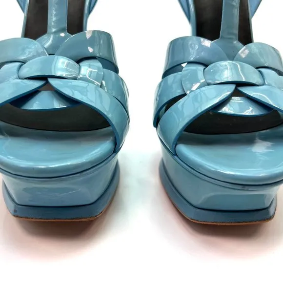🌷❤️‍🔥SPRING SALE 🔥 FINAL PRICE🌷💥Saint Laurent Tribute Patent Sandals 38.5