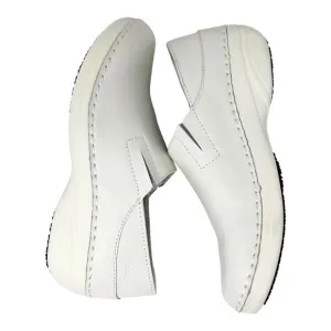 Spring Step Professional MANILA Women’s Off White Slip Resistant Work Shoes 5.5M