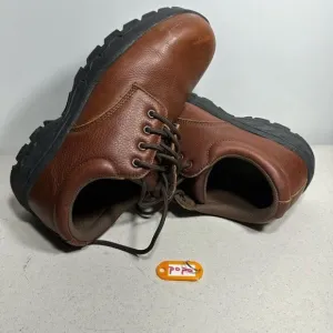 SR Max Slip Resistant Steel Toed Men's Size 10 Brown Work Shoes