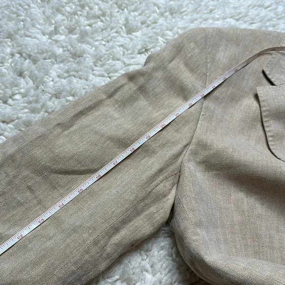 Stafford Mens Classic Fit Sport Coat Linen Blend Business Casual Summer Wedding