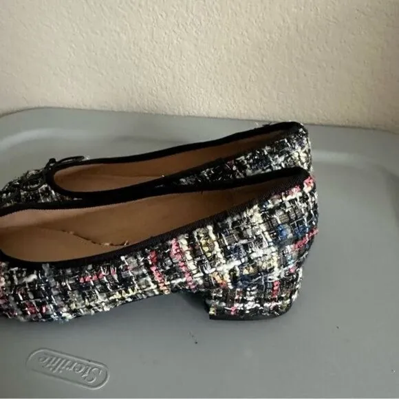 Steve Madden Cherish Women's Multicolored Tweed Pump Shoes Size 9.5