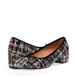 Steve Madden Cherish Women's Multicolored Tweed Pump Shoes Size 9.5