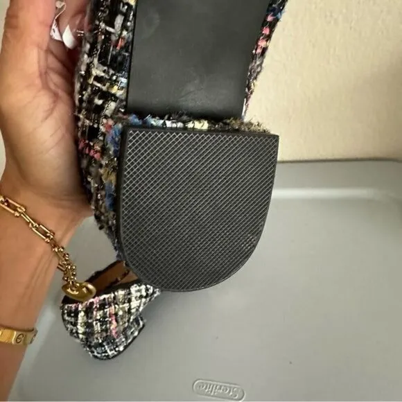 Steve Madden Cherish Women's Multicolored Tweed Pump Shoes Size 9.5