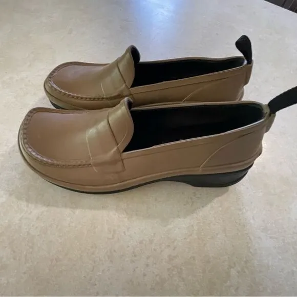 Steve Madden chunky retro Y2K loafers size 6.5 rubber water shoes