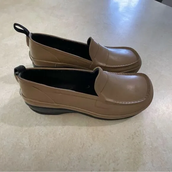 Steve Madden chunky retro Y2K loafers size 6.5 rubber water shoes