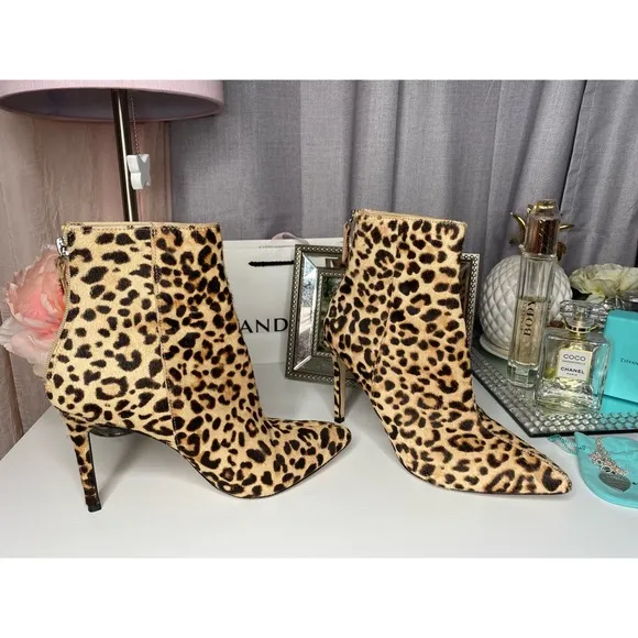 Steve MaddenLeopard Carey Genuine Calf Hair Boots