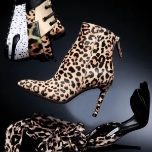 Steve MaddenLeopard Carey Genuine Calf Hair Boots