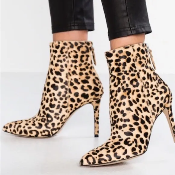 Steve MaddenLeopard Carey Genuine Calf Hair Boots