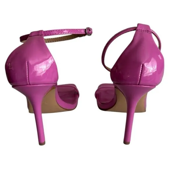 Steve Madden Shaye Pink Patent Heeled Sandal