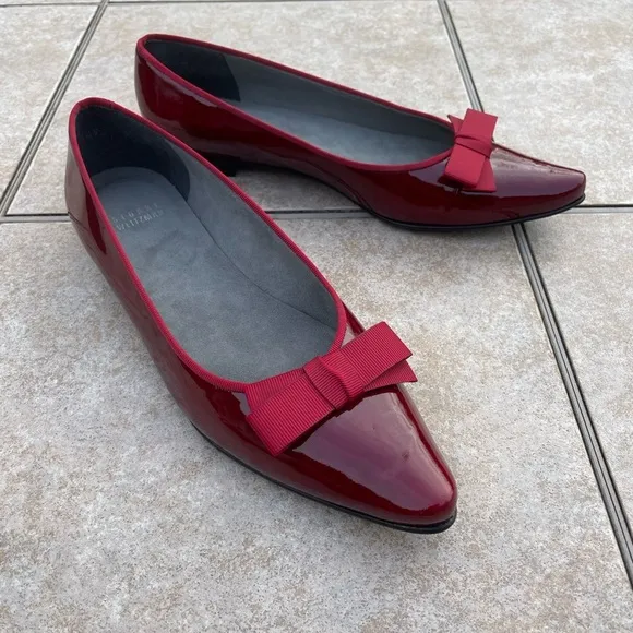 Stuart Weitzman  patent leather shoes