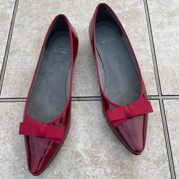 Stuart Weitzman  patent leather shoes
