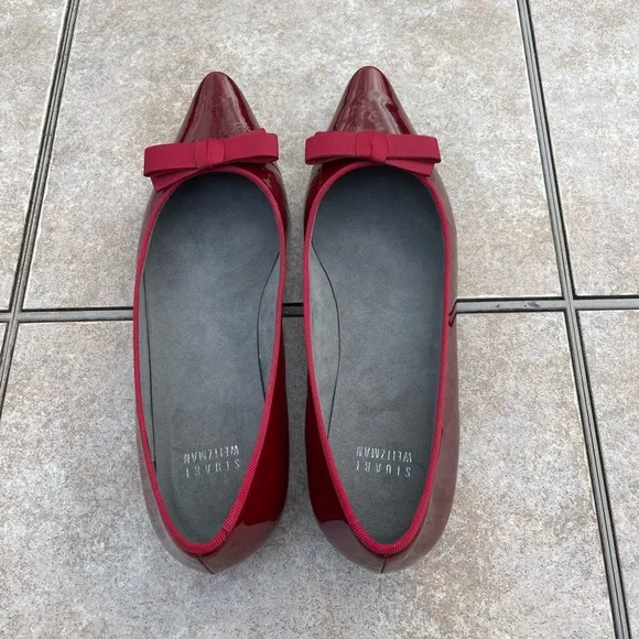 Stuart Weitzman  patent leather shoes