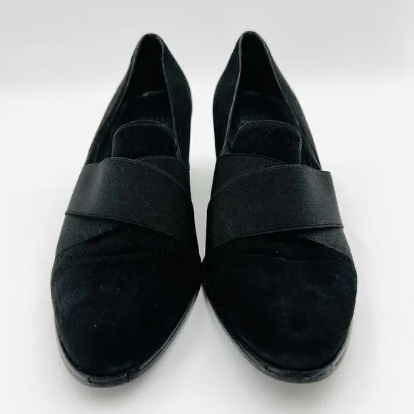 Stuart Weitzman Suede Black Pumps Size 9