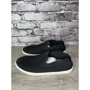 SUAVS The Barton Black Knit Fabric Slip On Casual Shoes Men Sz 11M US/44EU