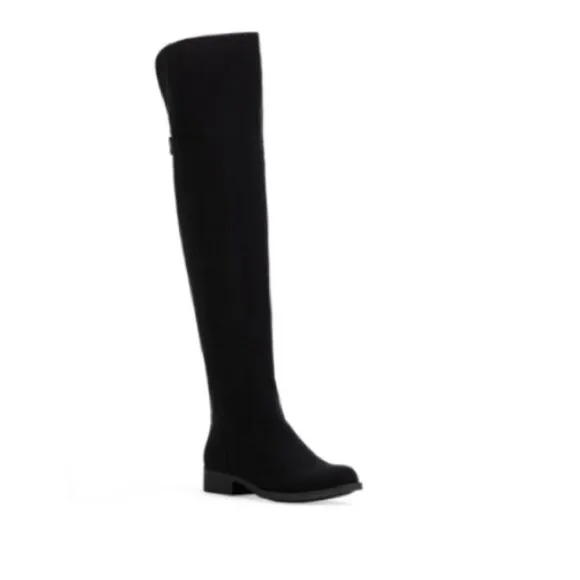 SUN STONE Womens Black Slip Resistant Allicce Round Toe Zip-Up Boots Shoes 7 WC