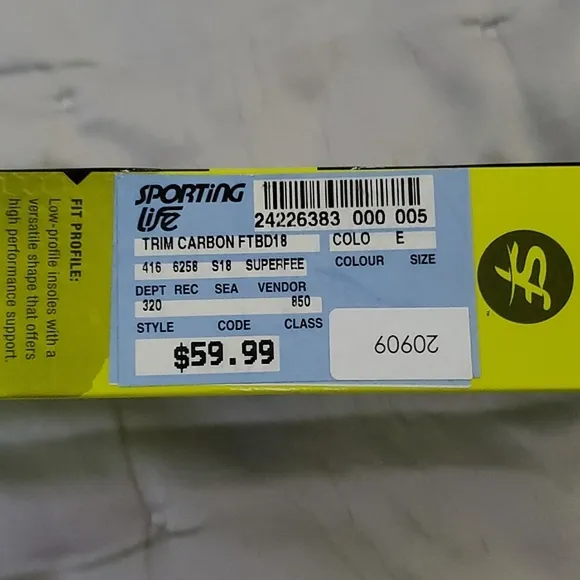 Superfeet CARBON Fit Size C