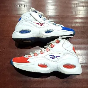 Sz 5 Youth Reebok Question Mid J Double Cross Basketball Shoes Allen Iverson