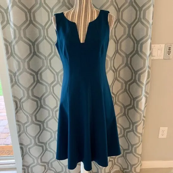 T Tahari Alexina Fit-and-Flare Dress NWT