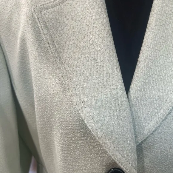 TAHARI Authur S Levine Elegant Women's Mint Green Belted Blazer
