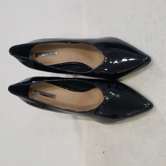 Tahari Patent Leather Shoes Benedict Sz 8.5 Heels Pumps Office Siren Corpcore