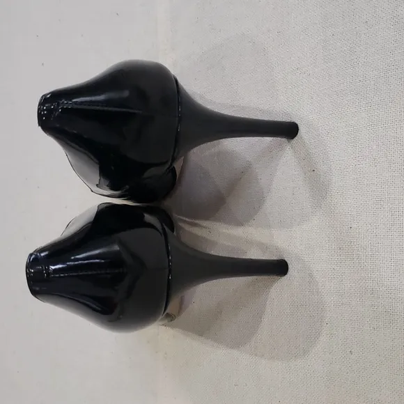 Tahari Patent Leather Shoes Benedict Sz 8.5 Heels Pumps Office Siren Corpcore