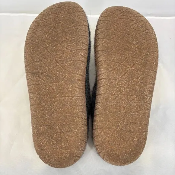 Taos “My Sweet Wool” Clogs Indoor/Outdoor Slippers Grey, Sz 41 (EU) 10-10.5 (US)