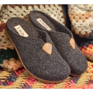 Taos “My Sweet Wool” Clogs Indoor/Outdoor Slippers Grey, Sz 41 (EU) 10-10.5 (US)
