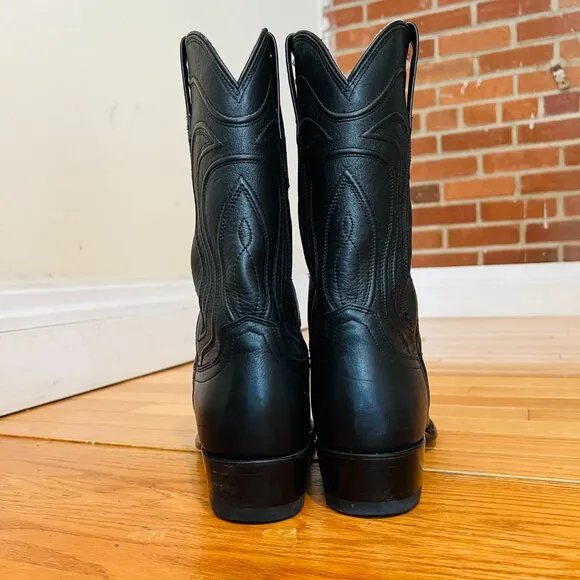 Tecovas The Cartwright Mens Size US 10 D Black Mid Calf Leather Western Boots