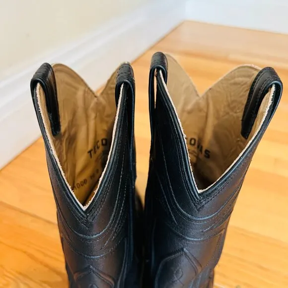 Tecovas The Cartwright Mens Size US 10 D Black Mid Calf Leather Western Boots