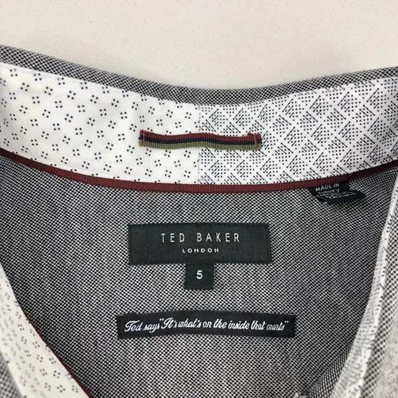 Ted Baker Timothy Slim Fit Cotton Jersey Shirt