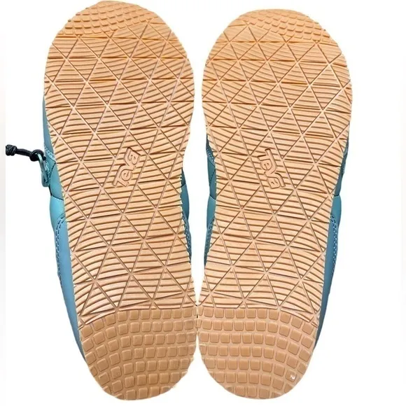 Teva Ember Mid Quilted Sneaker Boots Mens Size 11 EUR 44.5 Sage Brush Blue Nylon
