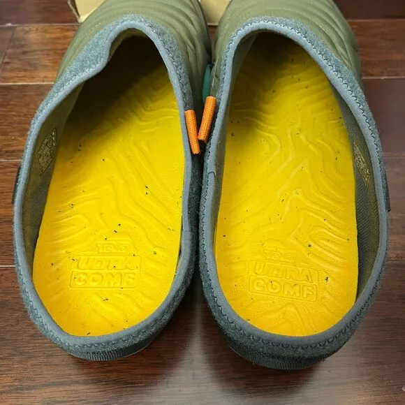 Teva ReEmber Terrain Dark Olive Slip-on Shoe Men's‎ Sz 14 Clog Active Slipper