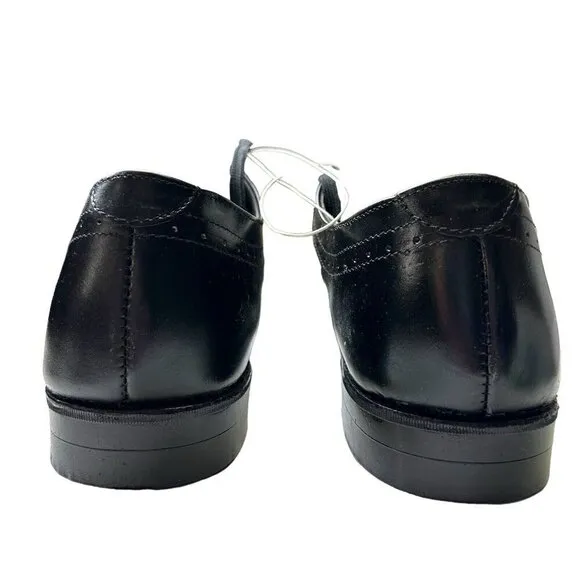 Texas Steer Men's Shoes 8.5 Wide Work Shoes Lace Up Leather  Oil Acid Resistant