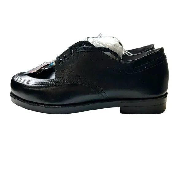 Texas Steer Men's Shoes 8.5 Wide Work Shoes Lace Up Leather  Oil Acid Resistant
