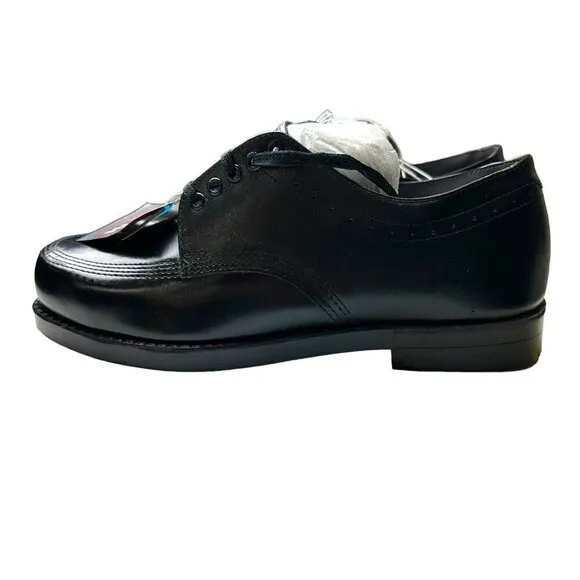 Texas Steer Men's Shoes 8.5 Wide Work Shoes Lace Up Leather  Oil Acid Resistant