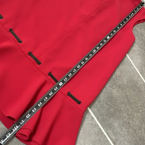 The Kooples Red Dropwaist Mini Dress size 2