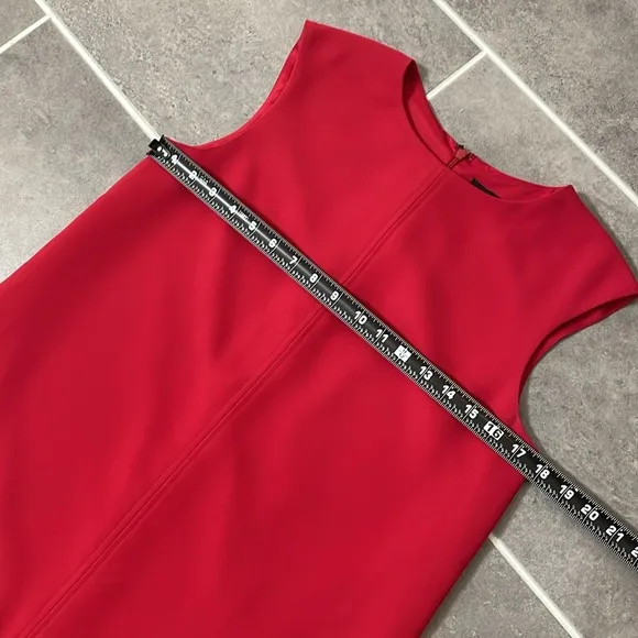 The Kooples Red Dropwaist Mini Dress size 2