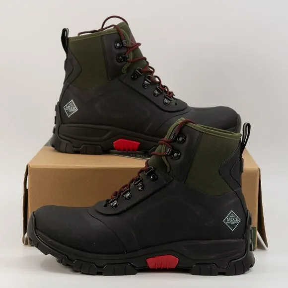 The Muck Boot Company Men's Apex Mid Zip 'Black' AXML-000 Multi Size