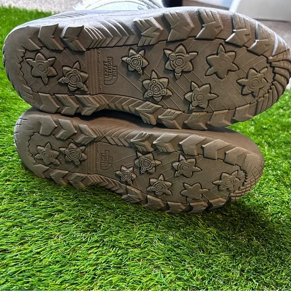 The North Face Gray Winter Boots with Waterproof Design
