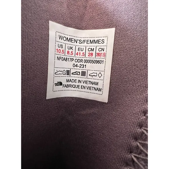 The North Face Halseigh Boots Waterproof Winter Rain Chelsea Women's Size 10.5🛒