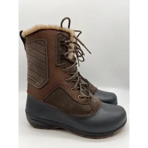 The North Face Shellista IV Mid NF0A5G2NZN3 Women's Brown Boots Size 10🛒