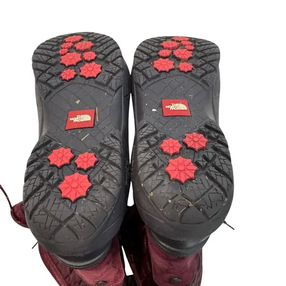 The North Face Thermoball Utility Mid Boots Waterproof Cabernet Red Women’s 10