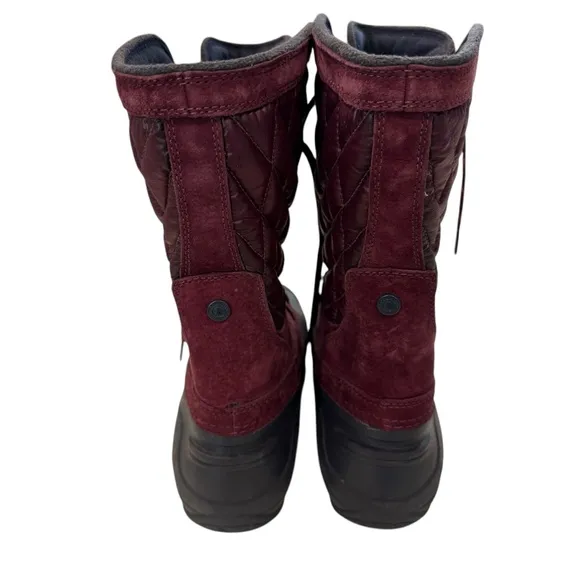 The North Face Thermoball Utility Mid Boots Waterproof Cabernet Red Women’s 10