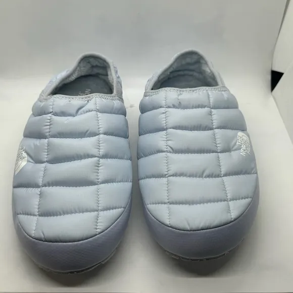 The North Face Women's ThermoBall Traction Mule V Slippers Blue Size:10 NEW
