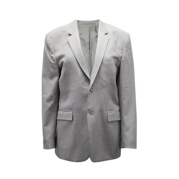 Theory Chambers Slim-Fit Sportcoat in Grey Wool