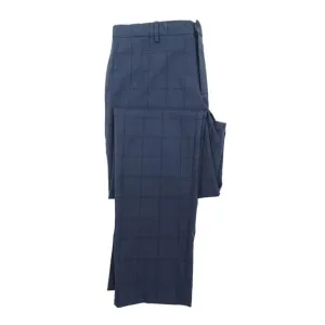 Theory Men's Mayer Windowpane Slim Fit Suit Pants - Eclipse Multi