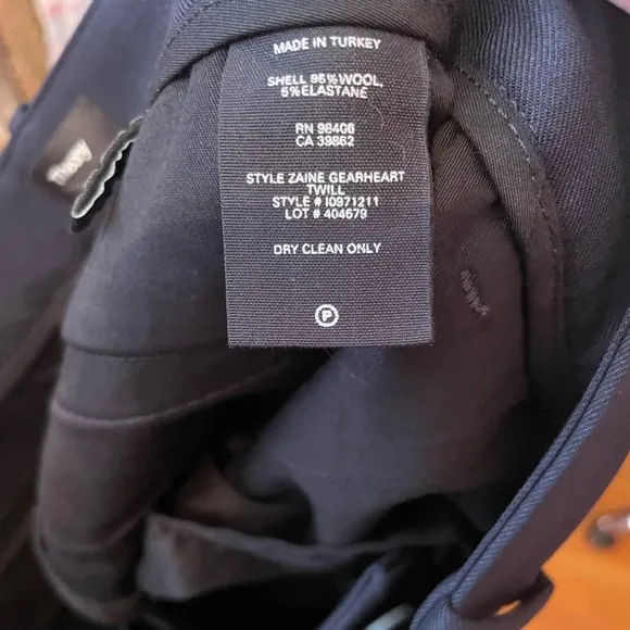 Theory Slim Fit Trousers / Slacks / Dress Pants